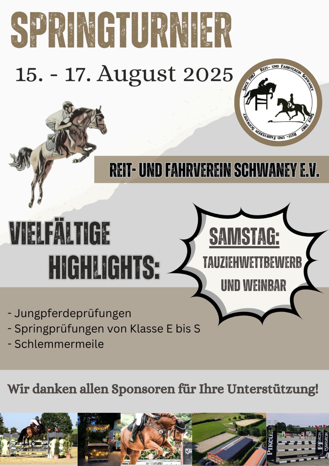 Plakat Springturnier