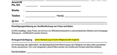 mitgliedsantrag
